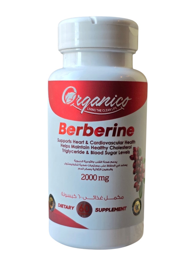 Organico Berberine 2000 mg capules - Image 1
